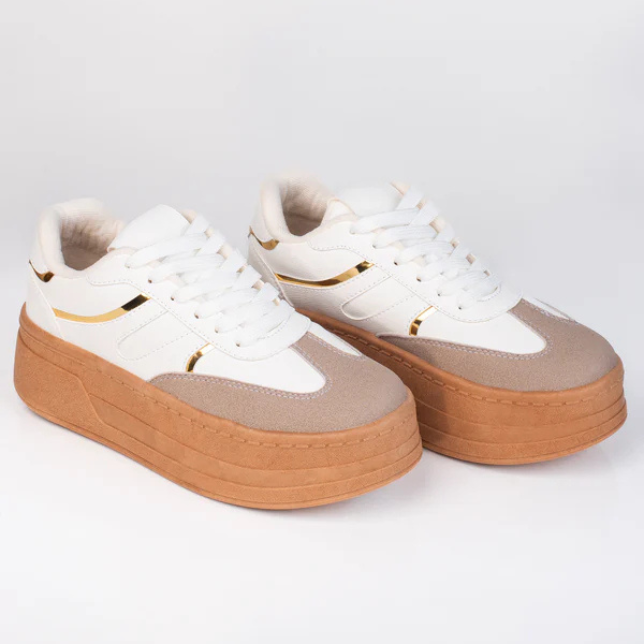 Tenis Plataforma Golden®Line