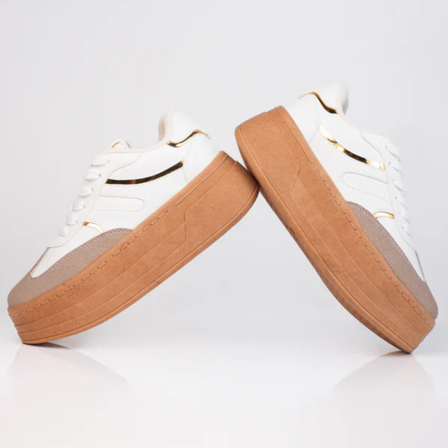 Tenis Plataforma Golden®Line