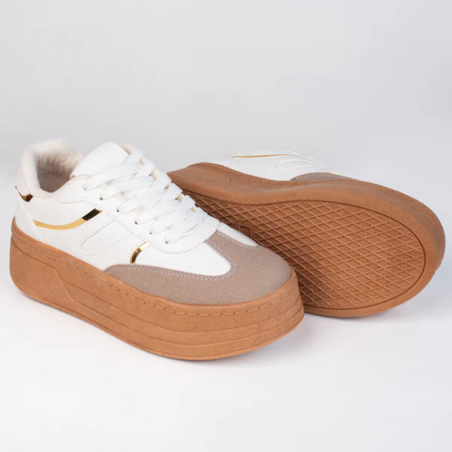 Tenis Plataforma Golden®Line